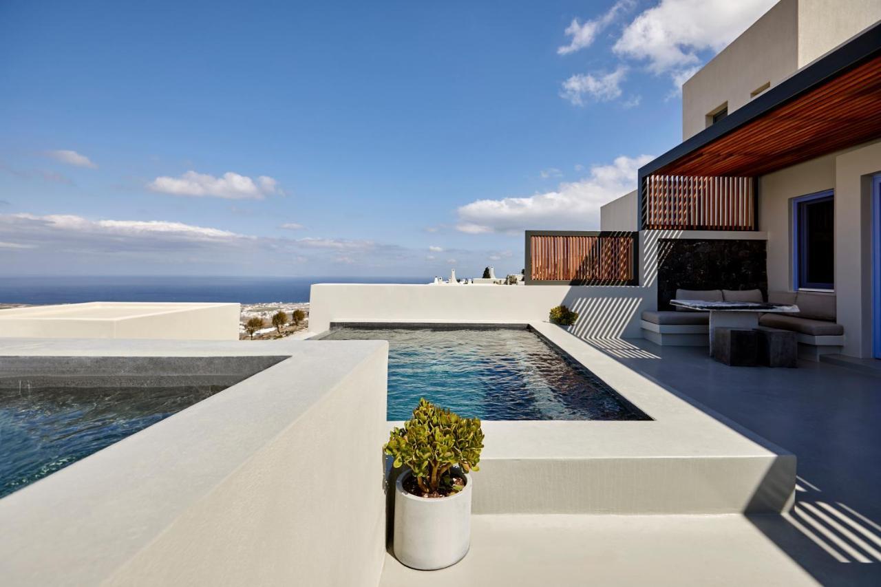 My Santorini Villa, Pyrgos Luxury Экстерьер фото